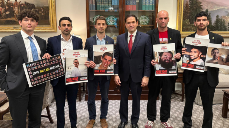 Marco Rubio holds first meeting with families of hostages held by Hamas
